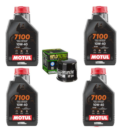 Kit Filtro Hiflo 4l Aceite Motul 7100 10w40 Gsxr 1000 1000rr