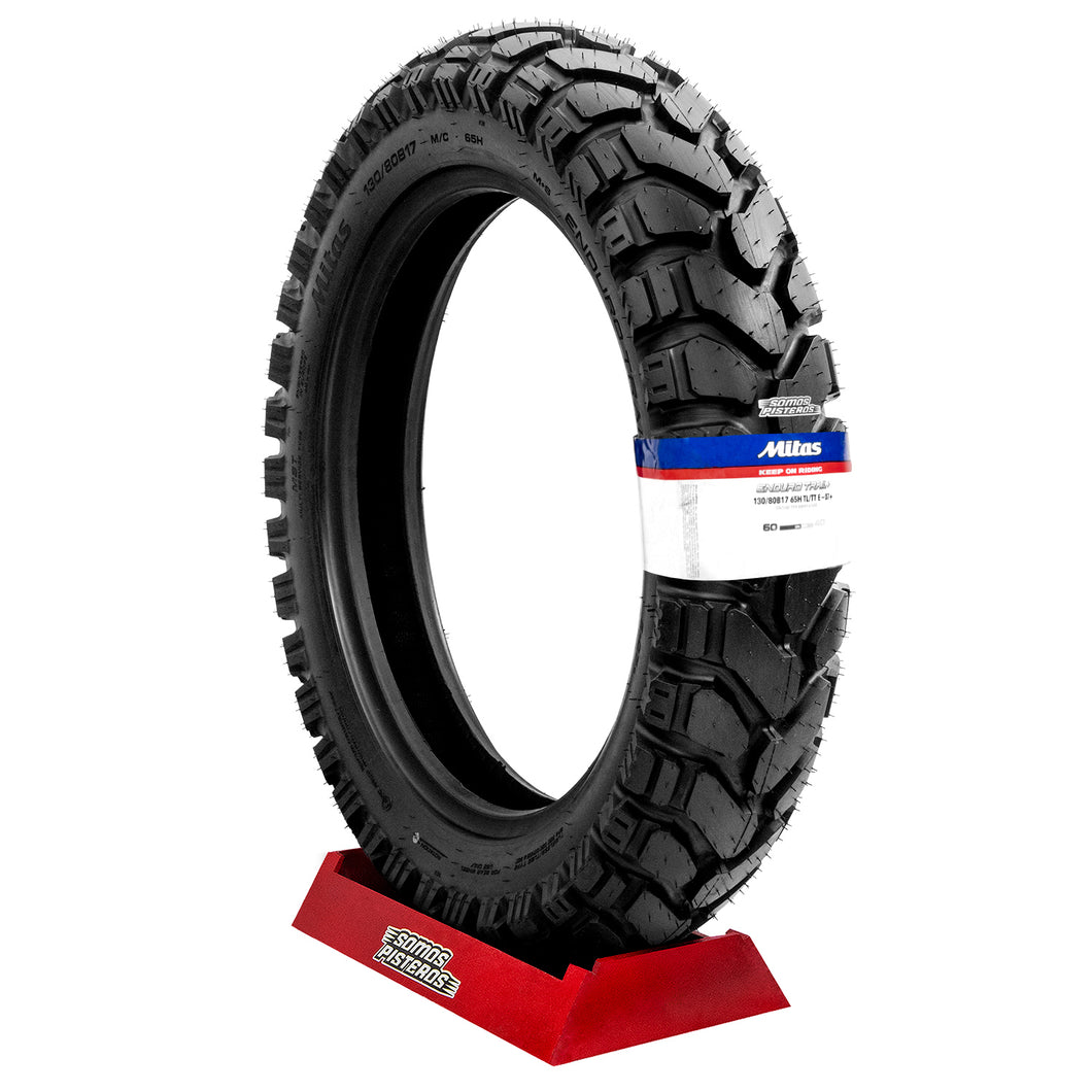 LLANTA MITAS E-07+ ENDURO TRAIL 130/80 B17 65T TL Trasera