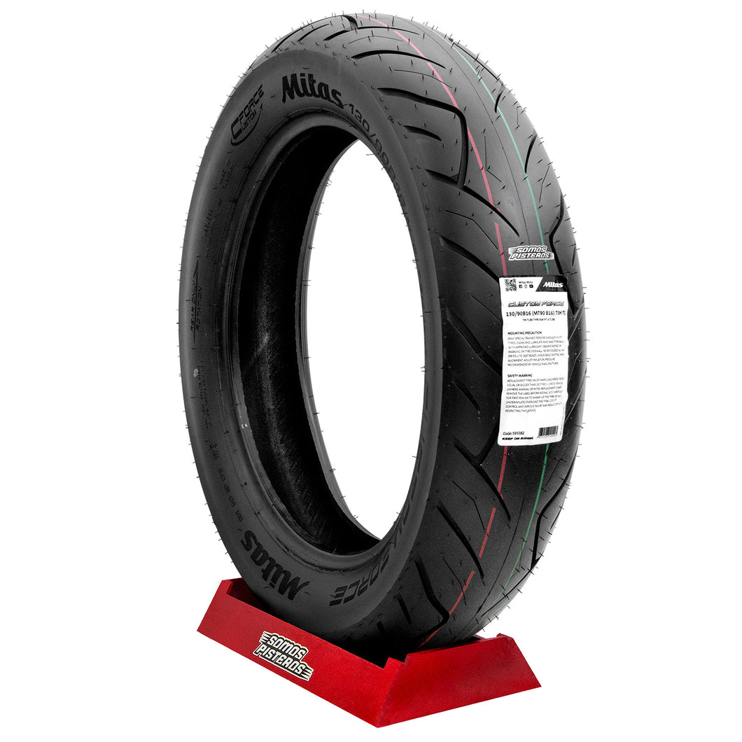 LLANTA MITAS CUSTOM FORCE 130/90 B16 (MT90 B16) 73H TL* R