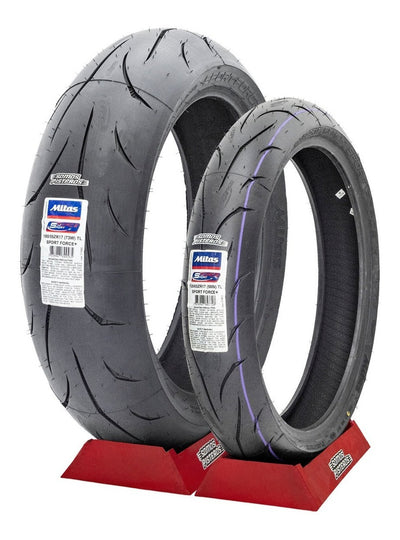 Llantas Mitas 120/65 Y 180/55 Sportforce + R6r R6s Fz07 Gsxr