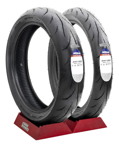 Kit Llantas Mitas Sport Force+ 100/80 17 52s Y 140/70 17 66h