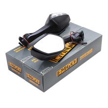 Cargar imagen en el visor de la galería, PAR ESPEJOS EMGO KAWASAKI ZX10R 2011 12 13 14 15 2015 C/LUZ