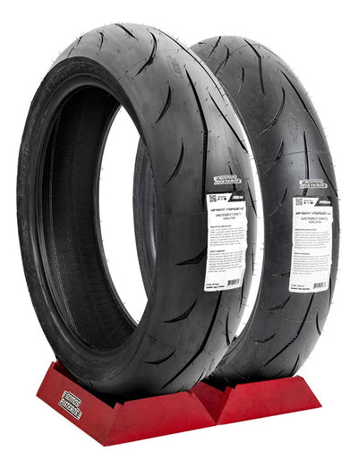 Llantas Mitas Sport Force+ Evo 120/70 17 Y 180/55 17 R6r Gsx