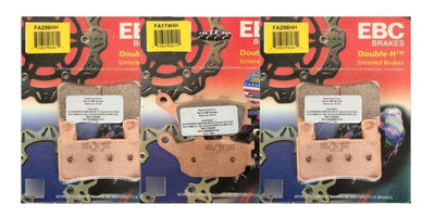 Kit Balatas Ebc Hh Honda Cbr 600rr 2003 2004 Del Tras