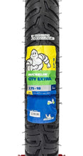 Cargar imagen en el visor de la galería, Llanta Michelin 2.75 18 City Extra 48s Sin Camara 125z Dt15