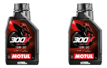 Cargar imagen en el visor de la galería, 2l Aceite Moto Motul 300v Race 15w50 R6 R1 Gsxr Zx6r S1000rr