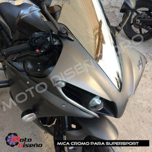 Cargar imagen en el visor de la galería, Mica Parabrisas Cromo Para Bmw S1000rr 2010 2014