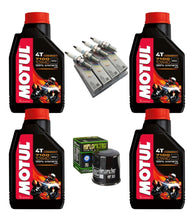 Cargar imagen en el visor de la galería, Kit Afinacion Motul 7100 Ngk Hf Zx10r 08-15 Gsxr 1000 07-20