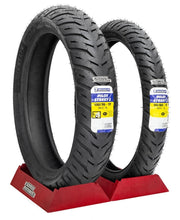 Cargar imagen en el visor de la galería, Llantas Michelin 130/70 Y 90/80 Pilot Street 2 Gsxr 150 R15
