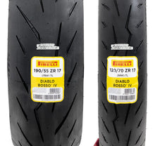 Cargar imagen en el visor de la galería, Llantas Pirelli Diablo Rosso Iv 120/70 17 Y 190/55 17 R1