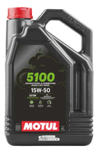 Cargar imagen en el visor de la galería, Aceite Motul 5100 Semisintetico 15w50 4l R1 R6 600rr Gsxr