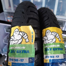 Cargar imagen en el visor de la galería, Set Llantas Michelin 100/90-17 + 80/90-17 City Extra