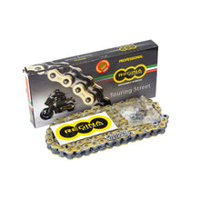 Cargar imagen en el visor de la galería, Cadena Regina Dorada Z-ring 525 114 Italy R6r R1m Gsxr Zx10r