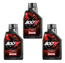 Cargar imagen en el visor de la galería, 3l Aceite Moto Motul 300v Race 15w50 R6 R1 Gsxr Zx6r S1000rr