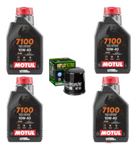 Cargar imagen en el visor de la galería, Kit Filtro Hiflo 4l Aceite Motul 7100 10w40 Gsxr 1000 1000rr