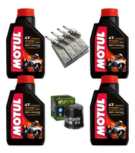 Cargar imagen en el visor de la galería, Kit Afinacion Motul 7100 Ngk Hf Zx10r 08-15 Gsxr 1000 07-20