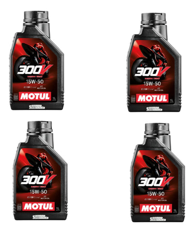 4l Aceite Moto Motul 300v Race 15w50 R6 R1 Gsxr Zx6r S1000rr