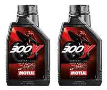 Cargar imagen en el visor de la galería, 2l Aceite Moto Motul 300v Race 15w50 R6 R1 Gsxr Zx6r S1000rr