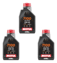 Cargar imagen en el visor de la galería, 3l Aceite Motul 7100 Sintetico R6r Gsxr 600rr F4i R3 Mt 03