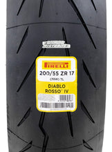 Cargar imagen en el visor de la galería, Llanta Pirelli Diablo Rosso Iv 200/55 Zr17 78w S1000rr V4