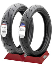 Cargar imagen en el visor de la galería, Llantas Mitas Sport Force+ 100/80-17 Y 130/70 17 62s Pulsar