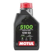 Cargar imagen en el visor de la galería, Aceite Motul 5100 TECHNOSYNTHESE 10w50 R6 R1 Gsxr Cbr Pulsar