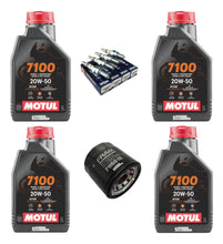 Cargar imagen en el visor de la galería, Kit Afinacion 4l Motul 7100 Ngk Fram R1 Gsxr 1000rr R6r 600r