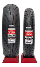 Cargar imagen en el visor de la galería, Llantas 120/70 Y 180/55 Bridgestone S22 R6r Zx6r Gsxr 600rr