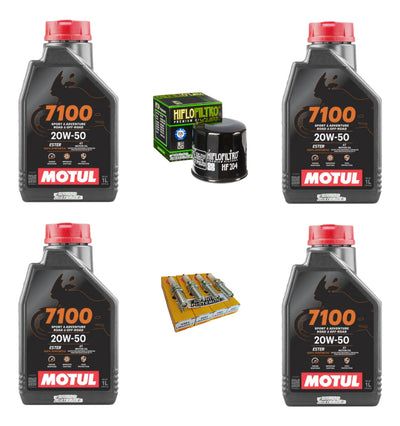 Kit De Afinacion Servicio Yamaha R1 09 21 Motul 7100 Ngk Hf