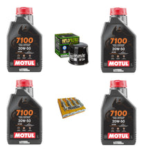 Cargar imagen en el visor de la galería, Kit De Afinacion Servicio Yamaha R1 09 21 Motul 7100 Ngk Hf