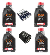 Cargar imagen en el visor de la galería, Kit Afinacion 4l Motul 7100 Ngk Fram R1 Gsxr 1000rr R6r 600r