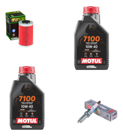 Kit Afinación Duke Rc 200 250 390 2l Motul 7100 Bujia Filtro