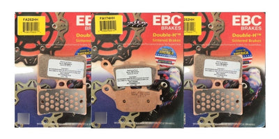 Kit Balatas Ebc Hh R6s 2003 04 05 06 07 08 09 Fz07 Fz09