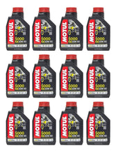 Cargar imagen en el visor de la galería, Caja 12 Pz Aceite Motul 5000 20w50 Pulsar Fz R6r R1 Gsxr Zx6