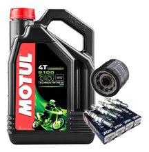 Cargar imagen en el visor de la galería, Kit Afinacion 4l Motul 5100 Ngk Fram R1 Gsxr 1000rr R6r 600r