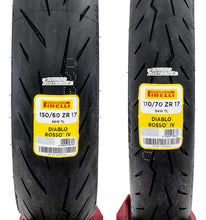 Cargar imagen en el visor de la galería, Llantas Diablo Rosso Iv R17 110/70 Y 150/60 Duke Ninja 400