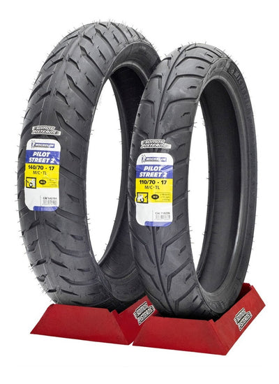Llantas Michelin 140/70 Y 110/70 Pilot Street 2 Cb190 250 R3
