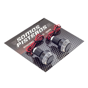 CONTRAPESOS LED 7/8 22 MM PULSAR DOMINAR FZ R6R R1 GSXR ZX6R