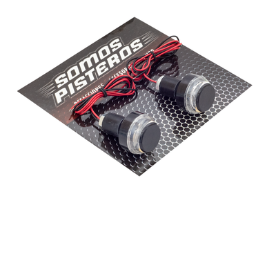 CONTRAPESOS LED 7/8 22 MM PULSAR DOMINAR FZ R6R R1 GSXR ZX6R