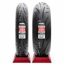 Cargar imagen en el visor de la galería, Llantas 120/70 Y 200/55 BRIDGESTONE S23 s1000rr R1 PANIGALE