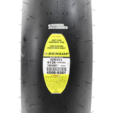 Cargar imagen en el visor de la galería, LLANTA DUNLOP KR451 180/60R17 0129 Extra Suave Slick R6 ZX6R