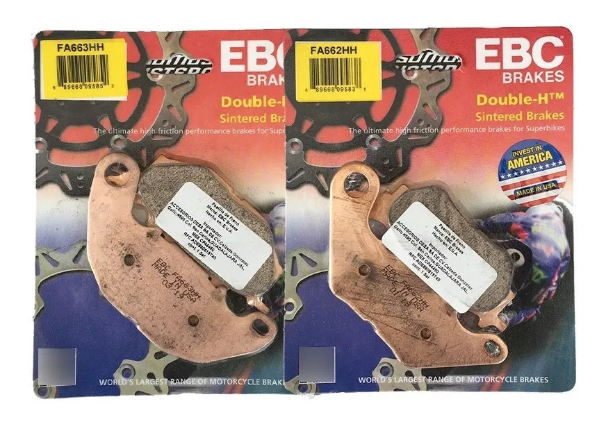 Kit Balatas EBC HH Yamaha R3 MT 03 2015 16 17 18 19 2020