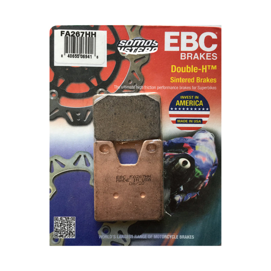 BALATAS MOTO SINTERIZADAS FA267HH EBC TRASERAS