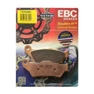 BALATAS MOTO SINTERIZADAS FA363HH EBC TRASERAS