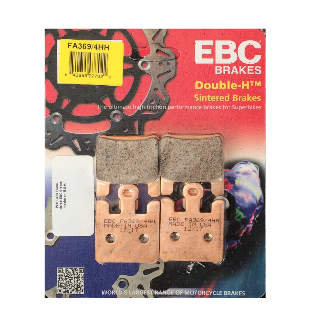 BALATAS MOTO SINTERIZADAS FA369/4HH EBC DELANTERAS