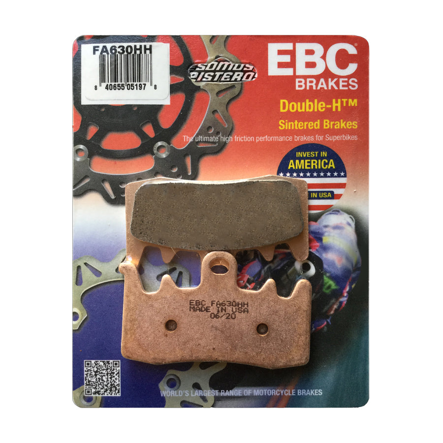 BALATAS MOTO SINTERIZADAS  FA630HH EBC DELANTERAS