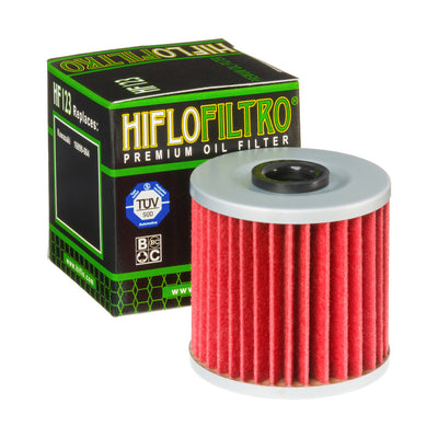 Filtro Aceite HiFlo HF-123 KL650 KLT KSF KEF KLF 200 250 300