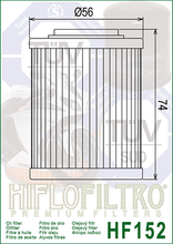 Cargar imagen en el visor de la galería, Filtro Aceite HiFlo HF-152 CanAm 570 650 700 800 850 1000