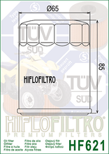 Cargar imagen en el visor de la galería, Filtro Aceite HiFlo HF-621 ARCTIC CAT 450 500 550 600 650
