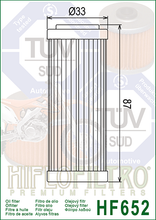 Cargar imagen en el visor de la galería, Filtro Aceite HiFlo HF-652 KTM 250 350 400 450 500 530 690
